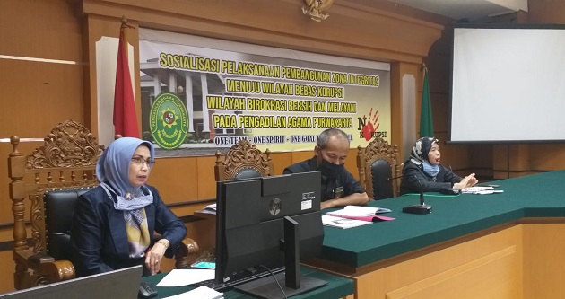 Sosialisasi Pembangunan Zona Integritas (ZI)